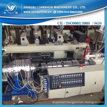 PVC Fiber Reinforced Soft Pipe Making Machine/Extrusion Line